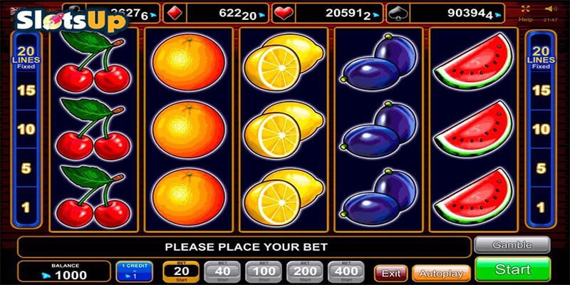 Các trò đánh xèng khi chơi Casino trực tuyến